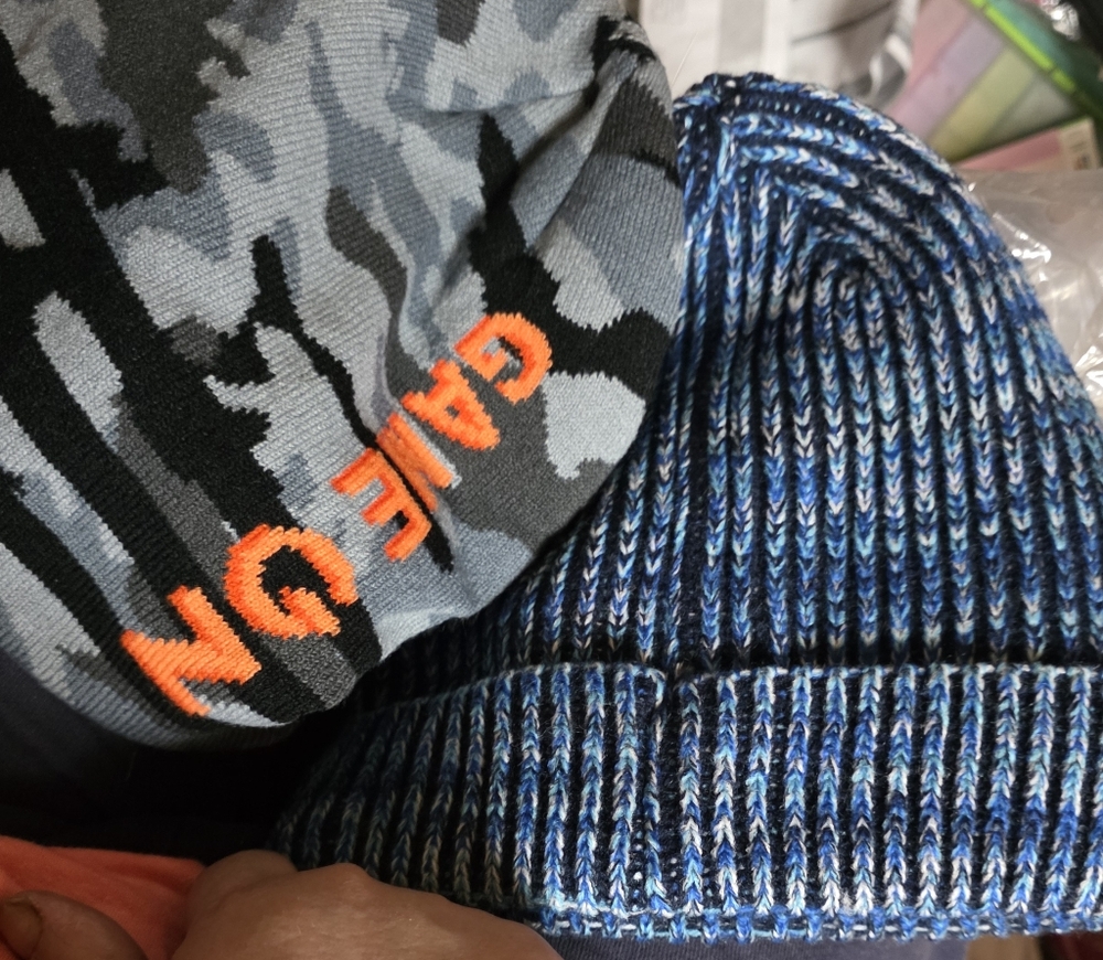 2 Childrens Place Boys XL WINTER HATS NWT